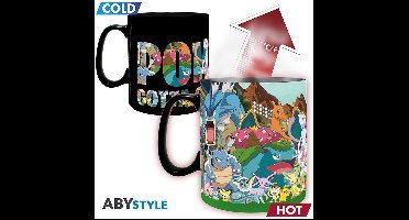 Pokemon Heat Change Mug - Gotta Catch Em All