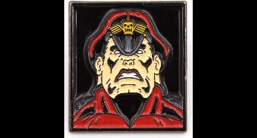 Street Fighter Pin Badge: M. Bison