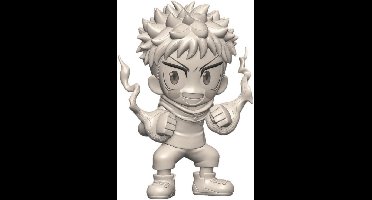 Jujutsu Kaisen Toonize PVC Figure - Yuji Itadori (Cartoon Color Version)