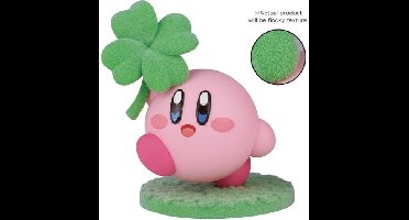 Kirby Fluffy Puffy Figure - Kirby with Four Leaf Clover