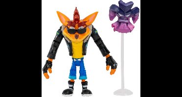 Crash Bandicoot - Biker Crash With Akano Mask Figure