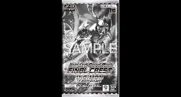 Digimon TCG LM-08 Final Crest Limited Booster Pack