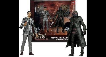 Fallout: New Vegas PVC 2-Pack Action Figure - Riot Ranger Armor & Benny Survivor