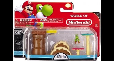 Super Mario Bros Microland Playset - Layer Cake Desert with Yoshi