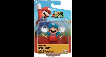 Super Mario Mini Action Figure - Ice Mario (Arms Up)