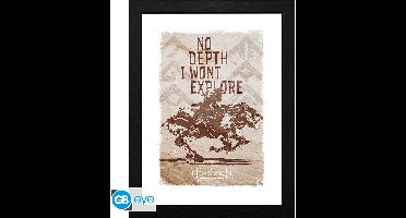 Horizon Forbidden West Framed Print - No Depths