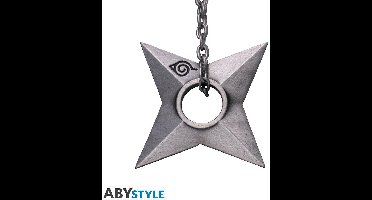 Naruto Shippuden - Metal Shuriken Konoha Keychain