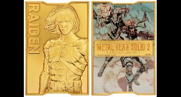 Metal Gear Solid 2 24K Gold-Plated Ingot - Raiden (Limited Edition)