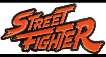 Street Fighter Pin Badge: Logo