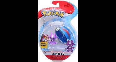 Pokemon Figure - Toxel + Great Ball (Clip 'n' Go)