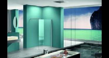 Sanifun Eco Inloopdouche + muurprofiel NANO  500x2000 8mm.