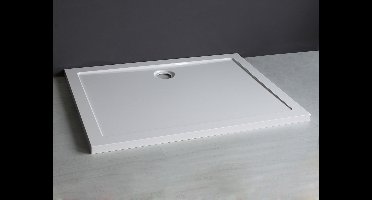 Sanifun Luxe douchebak SMC rechthoek 1200x800x4 wit.