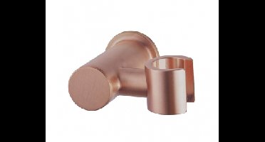 Sanifun luxe kantelbare handdouchehouder mess.geb. koper.