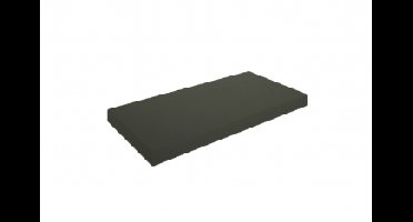 Sanifun Marmaris Topblad 400x220x25 mat zwart.