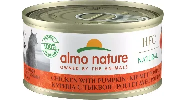 Almo Nature HFC Natural Kip & Pompoen - Natvoer 70g