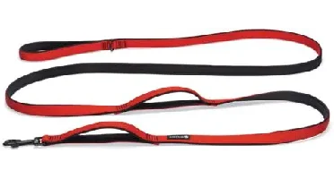 Beeztees hondenriem Parinca premium nylon 300x2cm rood