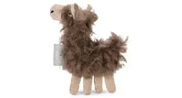Beeztees kattenspeelgoed ezel Cilla polyester 13x9x3cm bruin