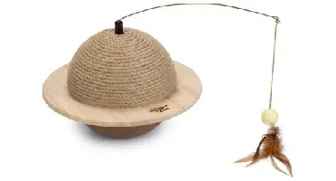 Beeztees Krabbol hout wiggly d29.5cm