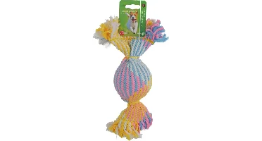 Boon hondenspeelgoed toffee bal met piep 23 centimeters