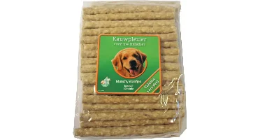 Boony munchy staaf naturel 100 stuks, Ø 9/10 mm, 12cm