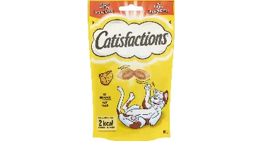Catisfactions kattensnack kaas 60g