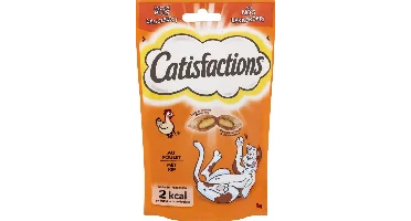 Catisfactions kattensnack kip 60g