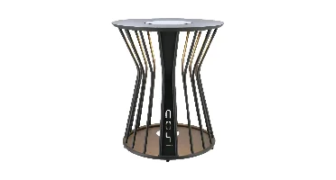 Cosilumia solar lounge tuintafel 52x60cm black