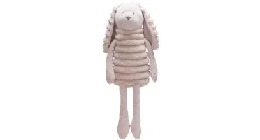 Designed by Lotte hondenspeelgoed Reza konijn XL pluche 65x17x16.cm roze