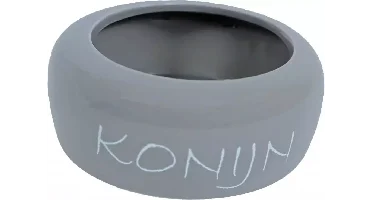 Eetbak steen konijn antimors d13cm