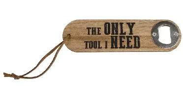 Flesopener hout 4x16x1 cm