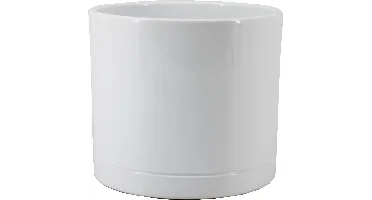 Floran pot lynn d23h22cm wit