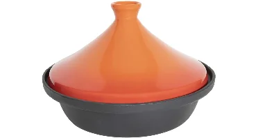 HIT trading Tajine ø30x7,5 cm rood gietijzer
