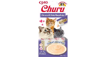 Inaba Churu puree kip & garnaal 60g