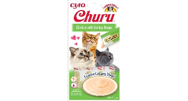 Inaba Churu puree kip & jakobsschelp 60g