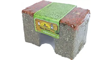 JR Farm knaagdier hooihuis met wortel 75g - S