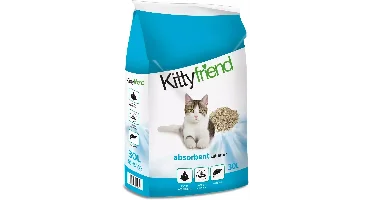 Kittyfriend Absorbent - Kattenbakvulling - 30 l