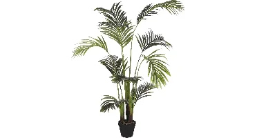 Mica Decorations kunstplant areca palm 150cm groen