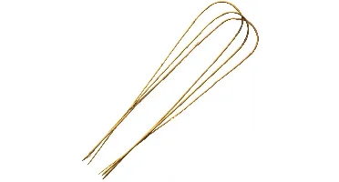 Nature Bamboestok gebogen 60 cm naturel