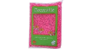 Neon quartz roze, zak à 1 kg.