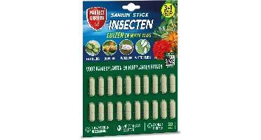 Protect Garden Sanium Stick - Insectenbestrijding voor Kamer- en Kuipplanten - 20 Stuks