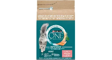 Purina One Adult kattenvoer zalm 3kg
