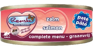 Renske graanvrije kattenpaté zalm 70g