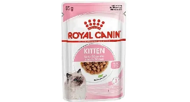 Royal Canin voor kittens natvoer in jus 85g