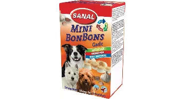 Sanal hond bonbons mini schapenvet, garlic