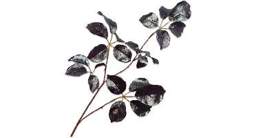 Silk-ka kunsttak blad 74cm zwart