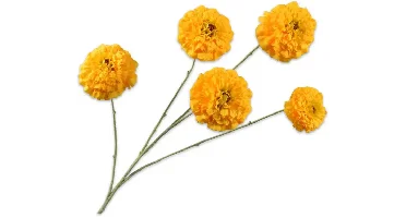 Silk-ka kunsttak tagetes 91cm geel