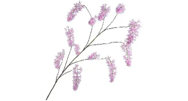 Silk-ka kunsttak wisteria 183cm roze
