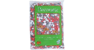 Split mix zwart/wit/rood, zak à 0,9 kg