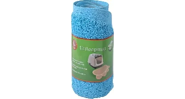 Uitloopmat poot 60x45 cm lichtblauw