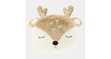 Unique Living kussen reindeer 35x30cm beige
